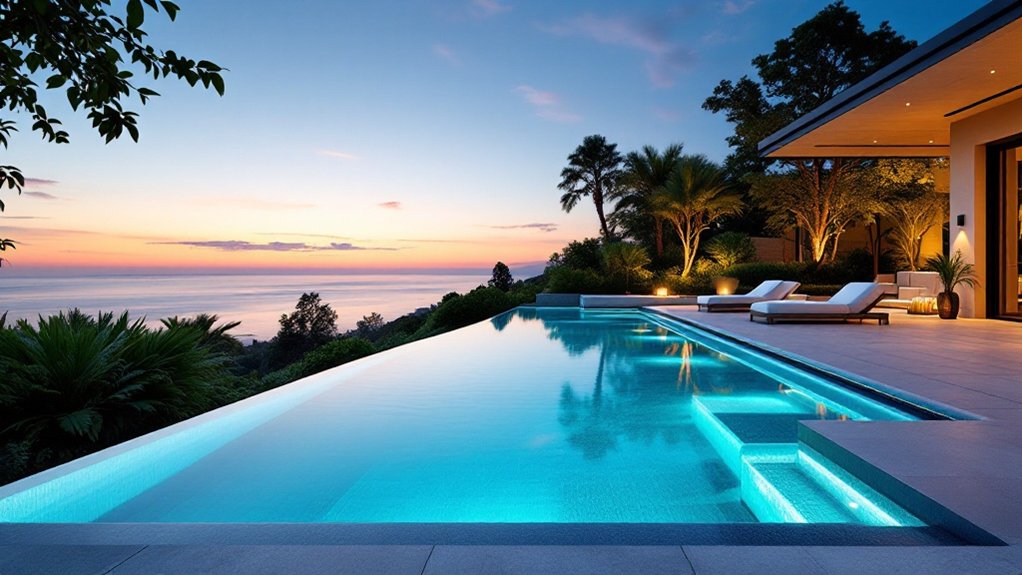 elegant modern pool designs