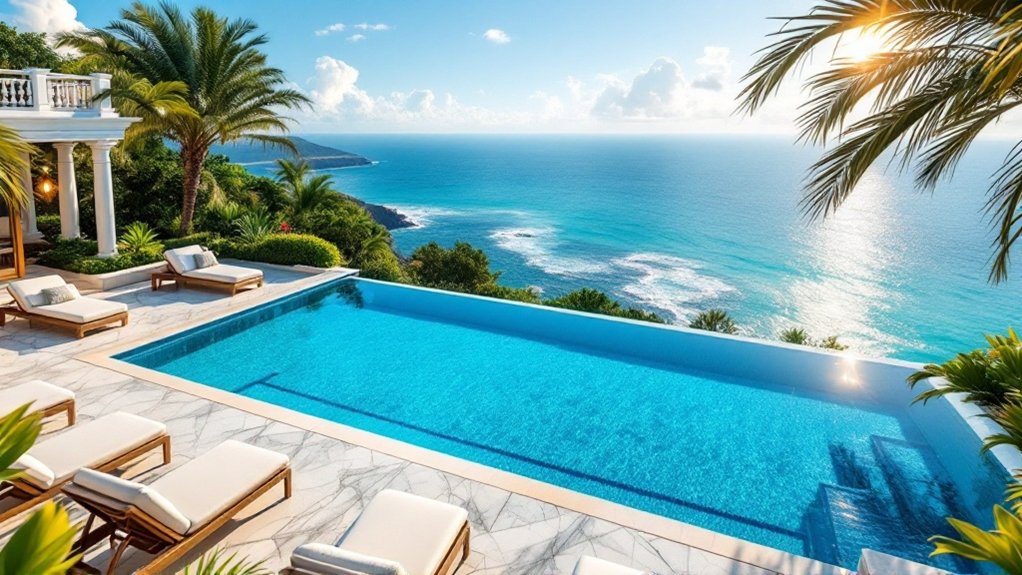 luxury outdoor relaxation experience