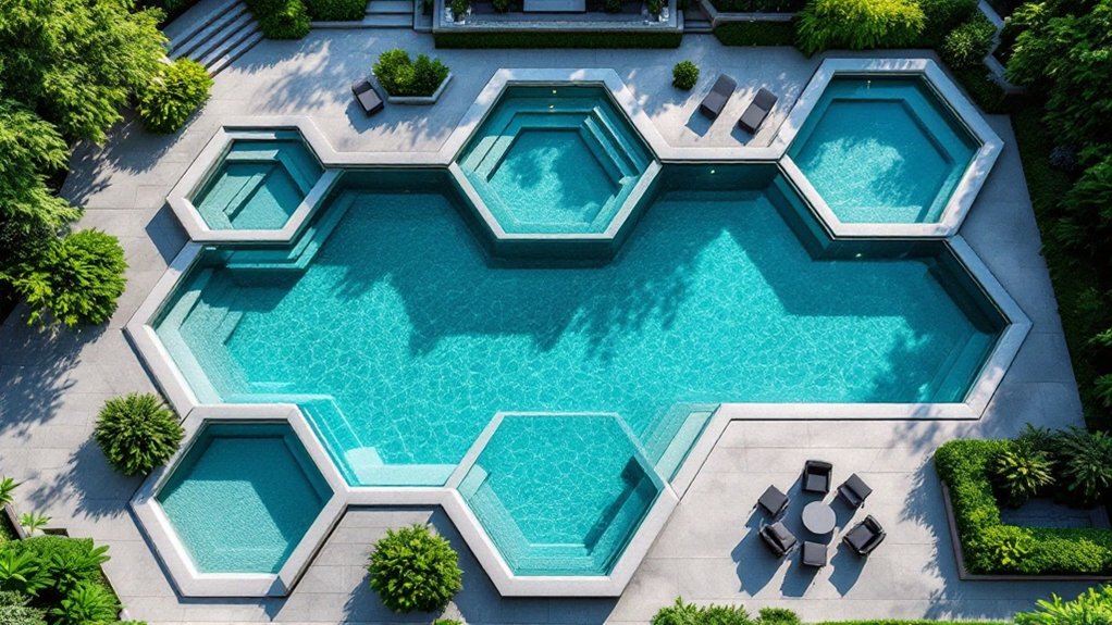 Unique Geometric Pool Designs for Modern Backyards