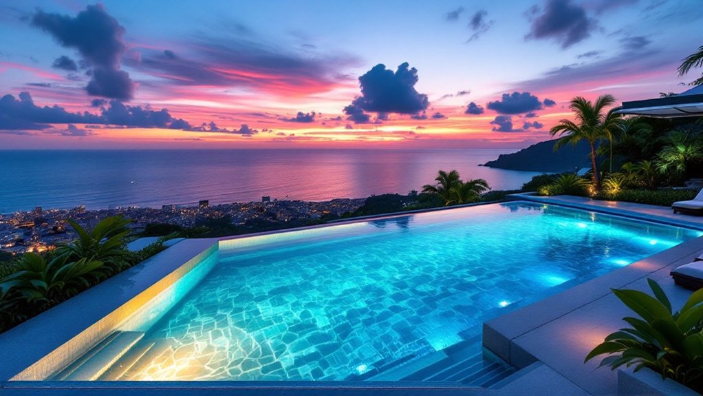 modern infinity pool trends