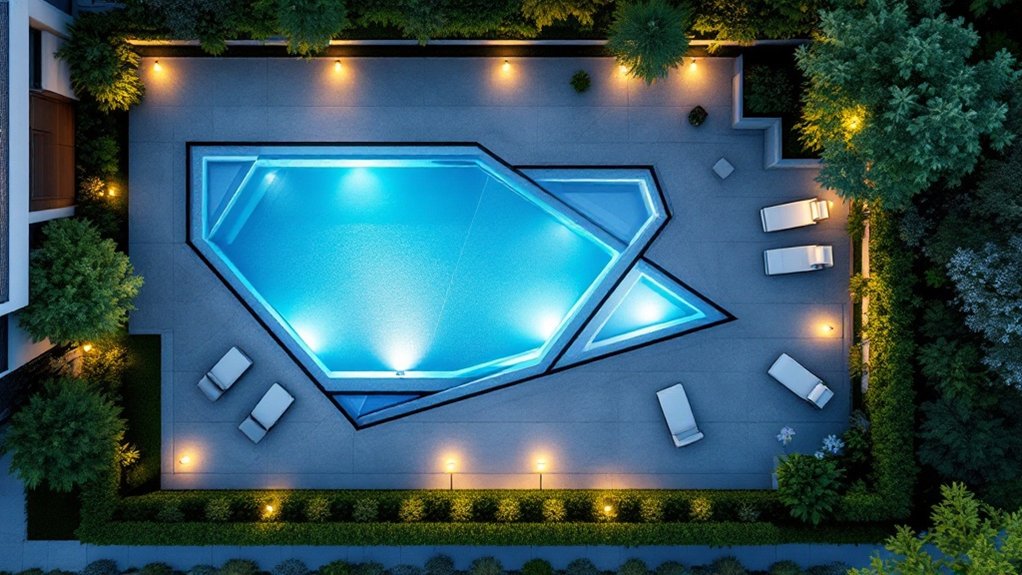 Innovative Geometric Pool Ideas for Stylish Backyards