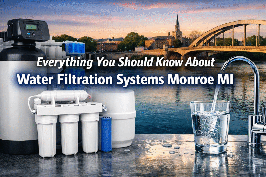 Everything You Should Know About Water Filtration Systems Monroe MI