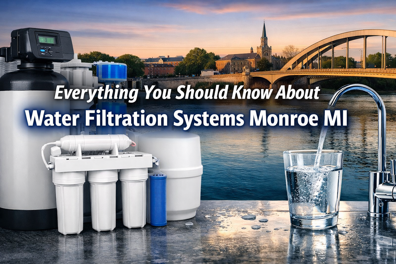 Everything You Should Know About Water Filtration Systems Monroe MI