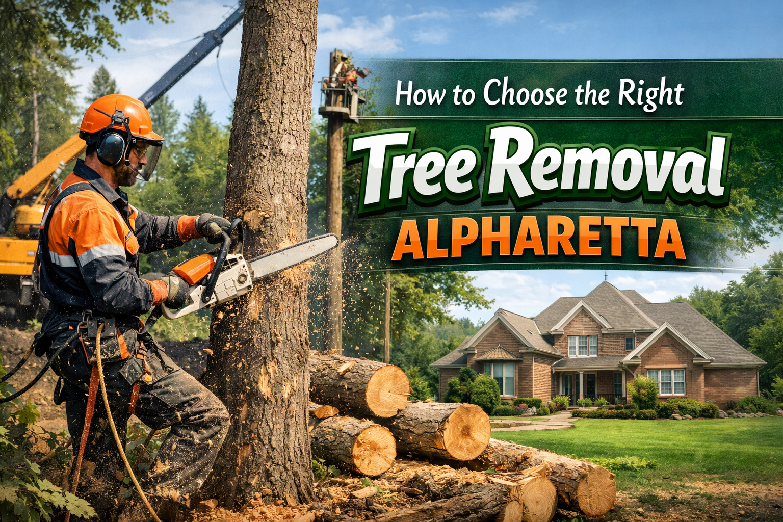 How to Choose the Right Tree Removal Alpharetta