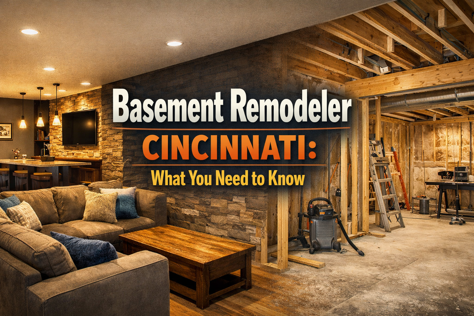 Basement Remodeler Cincinnati: What You Need to Know