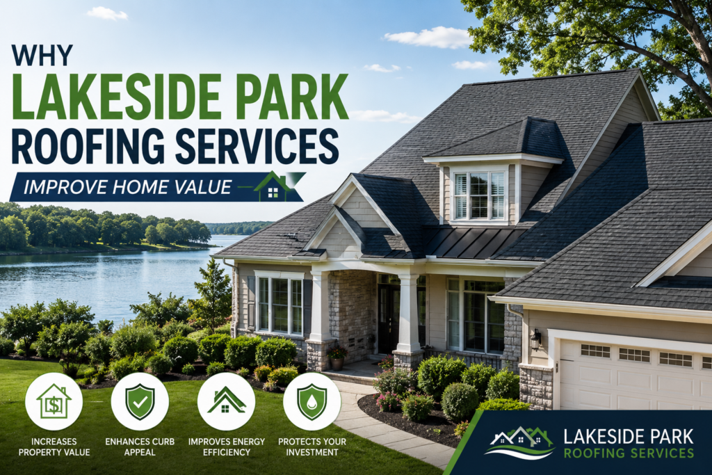 Lakeside home roofing services promo